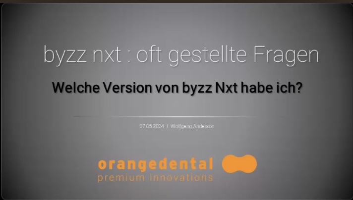 Welche Version von byzz Nxt habe ich?